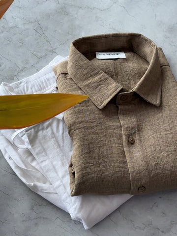 Old Money Breeze Linen Cord Set