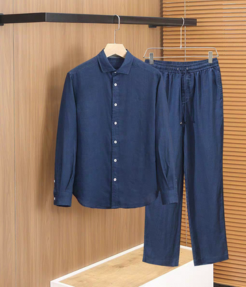 Nocturne LinenEase Shirt & Trouser Set