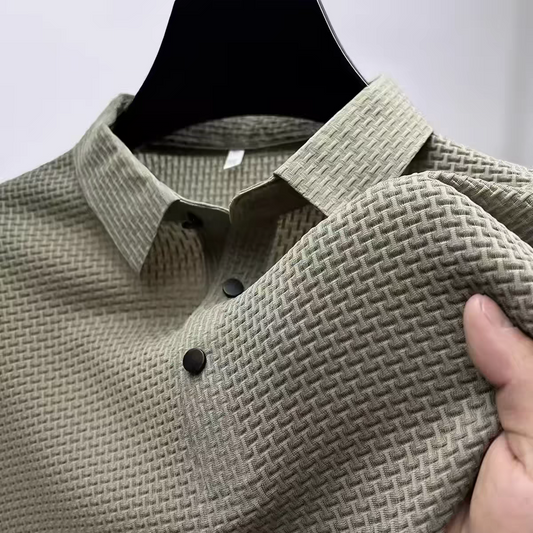 Obsidian Loom Crest Polo