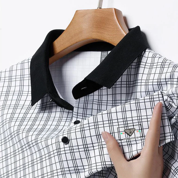 Obsidian Checkmark Polo T-Shirt